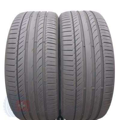 2 x CONTINENTAL 255/40 R21 102Y XL ContiSportContact 5 BMW Seal Lato 6,2mm 2015