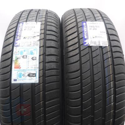 Opony 195/55 R20 2x MICHELIN 95H Primacy 3 Letnie 2018 NIeużywane