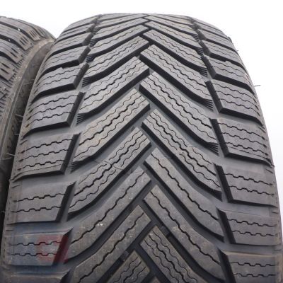2. Opony 215/40 R17 4x MICHELIN 87V Alpin 6 Zimowe 2020, 2023 Nieużywane 