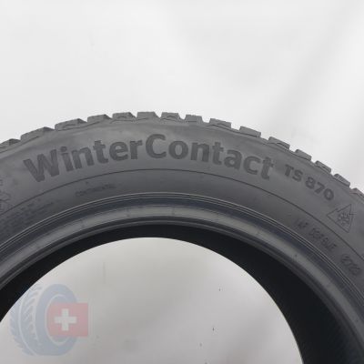 5. Opony 205/55 R16 2x CONTINENTAL 91H WinterContact TS 870 Zimowe 2023 8,5mm