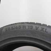6. Opony 285/45 R19 2x CONTINENTAL 111V XL WinterContact TS850P Zimowe 2022 Nieużywane 