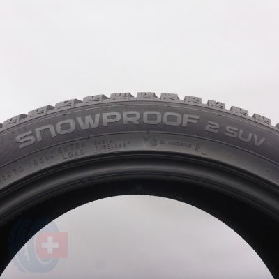 5. Opony 255/45 R20 2x NOKIAN 105V XL Snowproof 2 Suv SILENT Zimowe 2024 8,2mm 