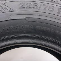 4. Opony 225/75 R16C 2x CONTINENTAL 118/116R ContiVanContact 100 Letnie 2019 Nieużywane