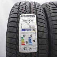 2. Opony 235/55 R19 2x CONTINENTAL 101H WinterContact TS 850p SUV M0E RFT Zimowe 2022