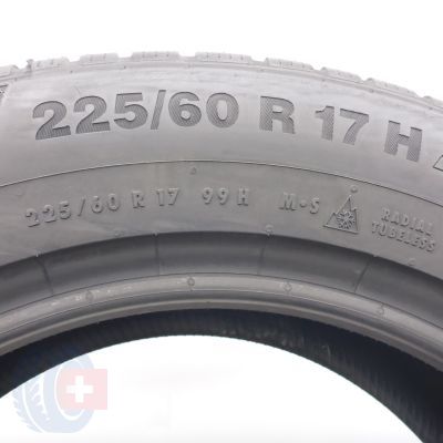 7. Opony 225/60 R17 2x CONTINENTAL 99H WinterContact TS 850 P SUV Zimowe 2017 8,8-8,2mm