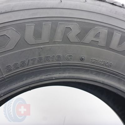 6. Opony 225/75 R16C 2x BRIDGESTONE 121/120R Duravis R660 Letnie 2018 9,8-9,7mm