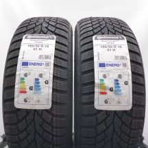 Opony 185/50 R16 2x CONTINENTAL 81H WinterContact TS 870 Zimowe 2022