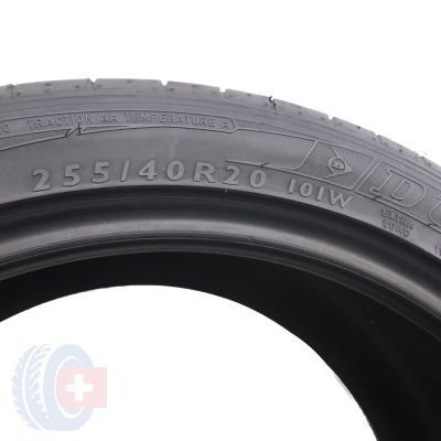 4. 2 x DUNLOP 255/40 R20 101W XL SP Sport Maxx MO Lato 2015, 2016 6,5mm