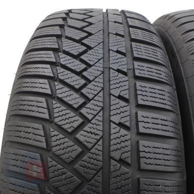 2. 2 x CONTINENTAL 225/60 R17 99H WinterContact TS850P SUV Zima 2015 Jak Nowe 7mm