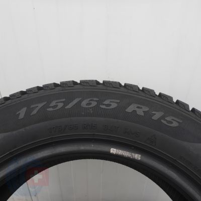 5. Opony 175/65 R15 4x PIRELLI 84T WinterCinturato Zimowe 2020 8mm