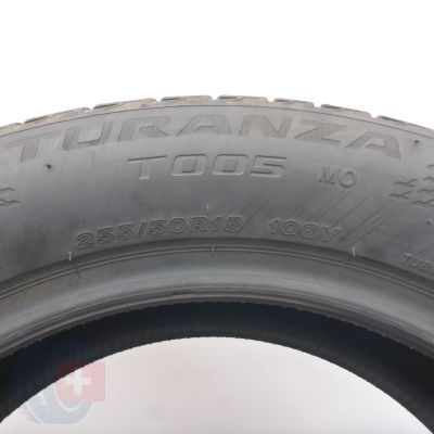 7. Opony 255/50 R18 4x BRIDGESTONE 106Y XL MO Turanza T005 Letnie 2020 Nieużywane