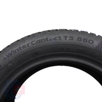 7. Opony 195/55 R15 4x CONTINENTAL 85H WinterContact TS860 Zimowe 2020 Jak Nowe Nieużywane