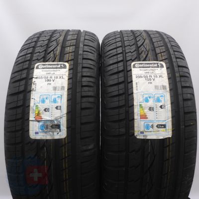 4. Opony 255/55 R18 4x CONTINENTAL 109V XL CrossContact UHP LR Letnie 2018 Nieużywane