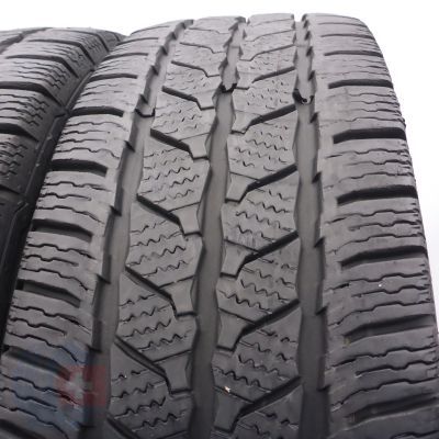 4. Opony 205/75 R16C 2x CONTINENTAL 113/111R VanContact Winter Zimowe 2024 6,8-7,2mm