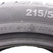 4. 2 x CONTINENTAL 215/55 R18 99V XL ContiWinterContact TS830P Zima 2017 7,8mm