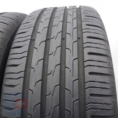 3. Opony 205/55 R16 2x CONTINENTAL 91W EcoContact6 Letnie 2021 6,2mm