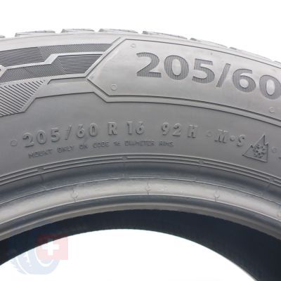 5. Opony 205/60 R16 2x BARUM 92H Polaris 5 Zimowe 2021 7-7,5mm