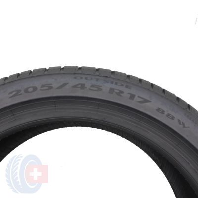 4. Opony 205/45 R17 2x PIRELLI 88W XL Cinturato P7 Letnie BMW 2021 Jak Nowe Nieużywane 