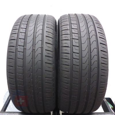 4. Opony 225/45 R17 4x PIRELLI 91V Cinturato P7 Letnie 2018 Jak Nowe  7,5-8mm