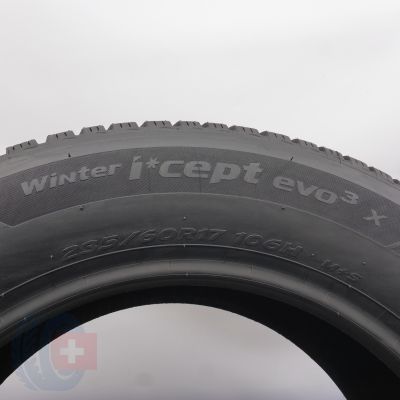 6. Opony 235/60 R17 4x HANKOOK 106H XL Winter I Cept evo 3X Zimowe 2024 