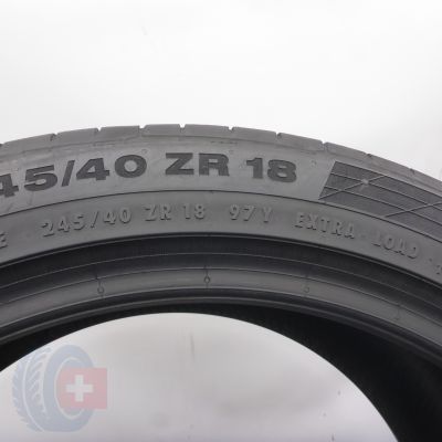 3. Opona 245/40 R18 1x CONTINENTAL 97Y XL MO ContiSportContact 5P Letnia 2024 6,2mm