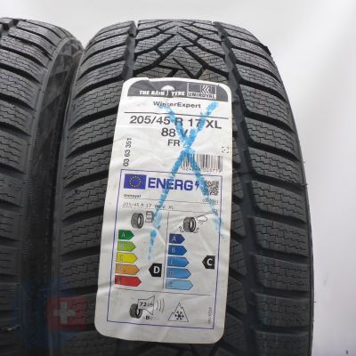 2. Opony 205/45 R17 2x UNIROYAL 88V XL Winter Expert Zimowe 2023