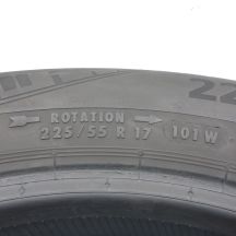 9. Opony 225/55 R17 2x CONTINENTAL 101W XL AllSeasonContact Wielosezonowe 2021 7,2mm