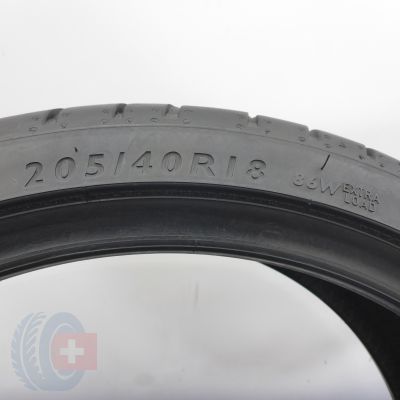 2. Opona 205/40 R18 1x DUNLOP 86W XL SportMaxx RT RunFlat BMW Letnia 2017 6,2mm