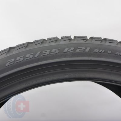 6. Opony 255/35 R21 2x PIRELLI 98V XL Winter Sottozero 3 Zimowe 2022 6,8-7mm