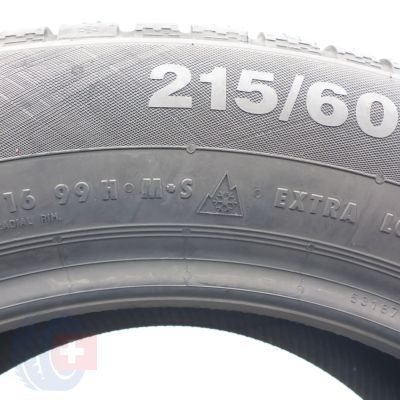 6. Opona 215/60 R16 1x CONTINENTAL 99H XL ContiWinterContact TS 830 P Zimowa 2020