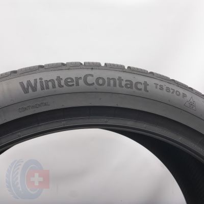 5. Opony 255/40 R21 2x CONTINENTAL 102T XL WinterContact TS 870 P Zimowa 2024 7,8mm