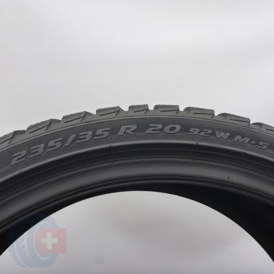 5. Opony 235/35 R20 2x PIRELLI 92W XL Sottozero 3 Winter Zimowe 2021 6,5-7mm