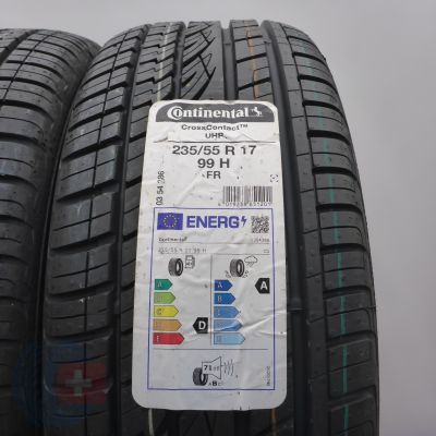 3. Opony 235/55 R17 2x CONTINENTAL 99H CrossContact UHP Letnie 2023 