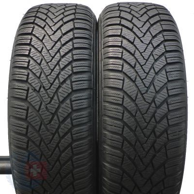 3. 4 x CONTINENTAL 195/65 R15 91T ContiWinterContact TS850 Zima 2014, 2015 5,5-7,5mm
