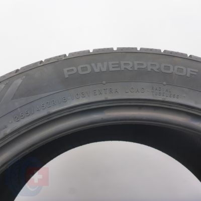 6. Opony 255/45 R18 4x NOKIAN 103Y XL Powerproof Letnie 2022 Nieużywane