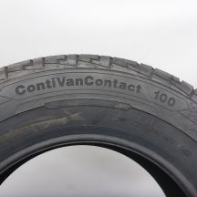 6. Opony 205/75 R16C 2x CONTINENTAL 113/111R ContiVanContact 100 Letnie 2022 Nieużywane 