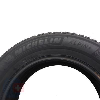6. Opony 195/65 R15 4x MICHELIN 91T Alpin 6 Zimowe 2018 6,5mm