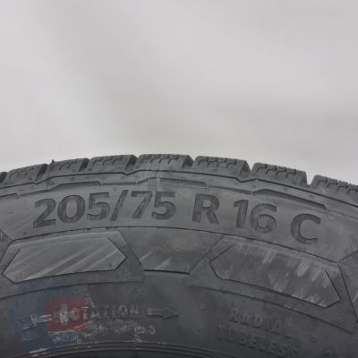 7. Opony 205/75 R16C 4x CONTINENTAL 110/108R VanContact Winter Zimowe 2022 