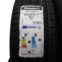 2. Opony 215/65 R17 4x BARUM 99V Bravuris 5HM letnie 2022 Jak Nowe Nieużywane