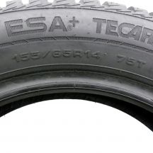 5. 4 x ESA TECAR 155/65 R14 75T Super Grip 9 Zima DOT15 6-6,8mm