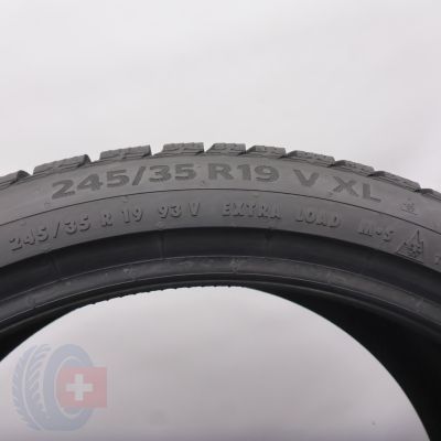 6. Opony 245/35 R19 4x CONTINENTAL 93V XL WinterContact TS860S Zimowe 2021, 2023 7,5-7,8mm