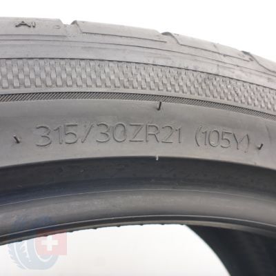 4. Opony 315/30 R21 2x HANKOOK 105Y XL Ventus S1 evo3 k127 Letnie 5,8mm 2022