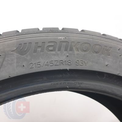 5. Opony 215/45 R18 2x HANKOOK 93Y XL Ventus Evo Letnie 2025 