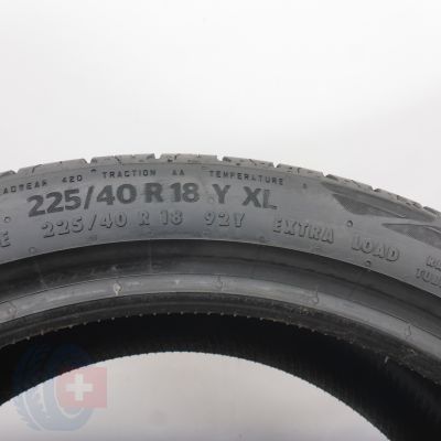 6. Opony 225/40 R18 4x CONTINENTAL 92Y XL BMW EcoContact6 Letnie 2023, 2024 Nieużywane