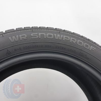 5. Opony 225/50 R18 2x NOKIAN 99H XL WR Snowproof Zimowe 2022 6,4-6,2mm