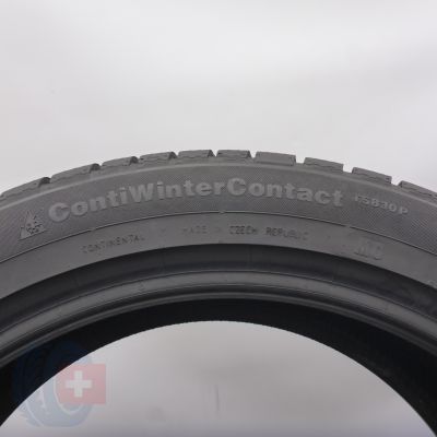 7. Opony 235/45 R19 2x CONTINENTAL 99V XL ContiWinterContact Ts830P M0 Zimowe 2019, 2020 6,2-6,5mm