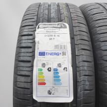 2. Opony 215/50 R19 2x CONTINENTAL 93T EcoContact 6 SEAL Letnie 2023 