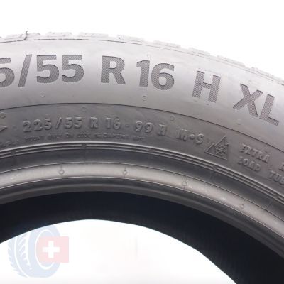 3. Opona 225/55 R16 1x CONTINENTAL 99H XL WinterContact TS870P Zimowa 2024 8,8mm