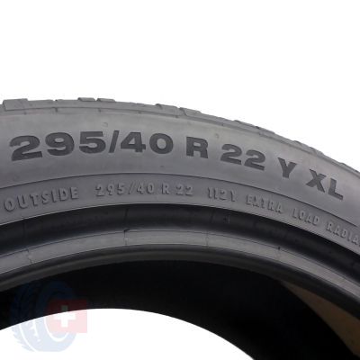 4. Opona 295/40 R22 1x CONTINENTAL 112Y XL ContiSportContact 5 Letnia 2019 7mm 
