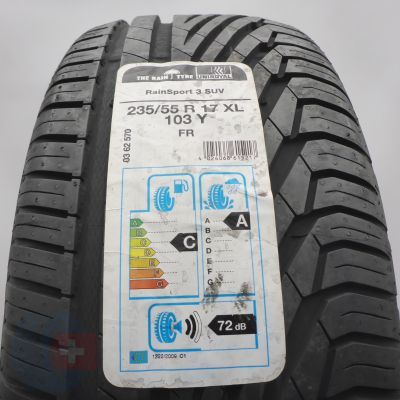 Opona 235/55 R17 1x UNIROYAL 103Y Rain Sport 3 Suv Letnie 2018 Nieużywana